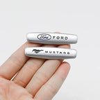 Ford  Seat Sticker Metal Badge Seat Mustang Badge For Ford Mustang Shelby Cobra Focus Mondeo F-150 Accessories Interior Sticker