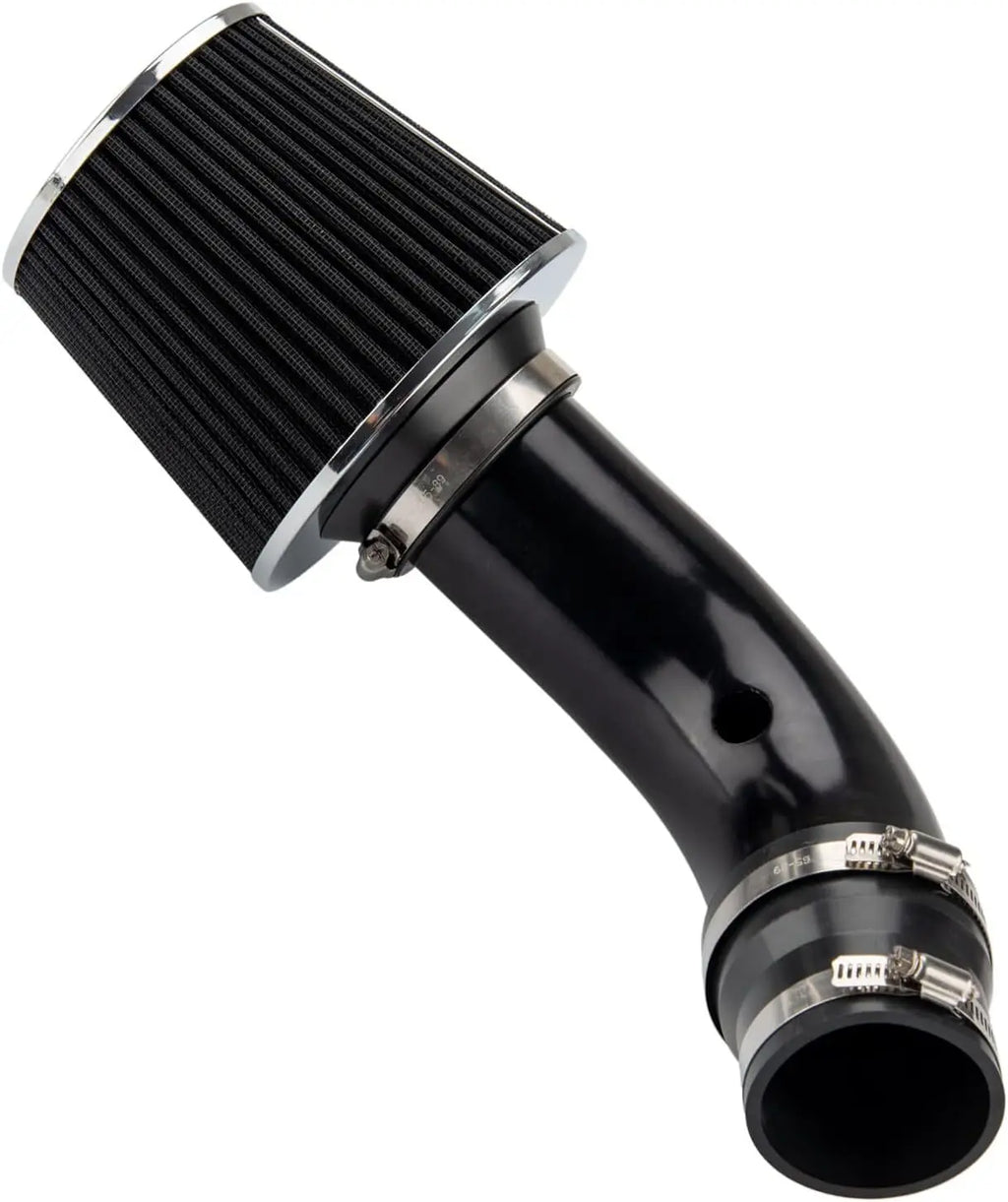 1Set 3" Cold Air Intake Filter Induction Kit Pipe Power Flow Hose System