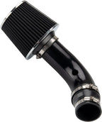 1Set 3" Cold Air Intake Filter Induction Kit Pipe Power Flow Hose System