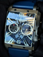 2026 New Pagani Design PD1725 Men Square Quartz Watch Chronograph 42MM Sapphire Glass Waterproof Racing Sports Silicone reloj