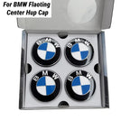 New 56mm 68mm Car Carbon 50th Anniversary Floating Wheel Center Caps For MINI BMW G11 G12 G30 G31 G32 G08 G05 F46 F49 F39 F90