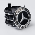 4PCS 75MM Car Wheel Center Hub Caps Tire Rim Covers Auto Accessories For Mercedes Benz CLA A180 W108 AMG CLK W201 W212 W213 W220