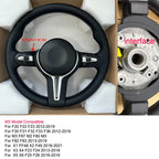 F01 F06 F10 F11 F15 F20 F21 F22 F30 F31 F32 F36 E70 E90 M3 M4 M5 For BMW 3 5 Series Manual Steering Wheel Without Paddle