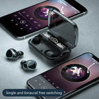 Wireless Earphones 9D Stereo - 3500mAh Charging Box Sports Waterproof TWS Bluetooth Headphones with Microphone