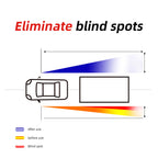 Adjustable Trailer Towing Mirror Trailer Wing Mirror Extension Towing Blind Spot Mirror Car Truck Blind Spot Side-View Mirror
