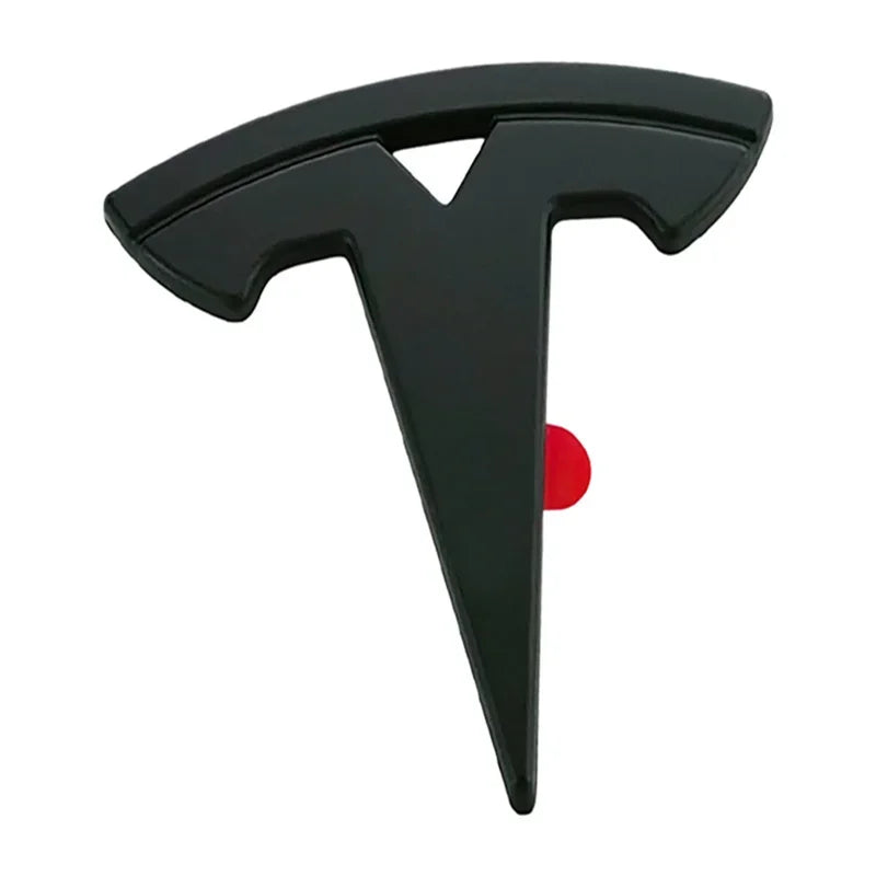 5.4x5.4cm ABS For Tesla Model 3 S Model X Y Car Steering Wheel Emblem Decals Overlay Sticker Badge Roadster Interior Accessories
