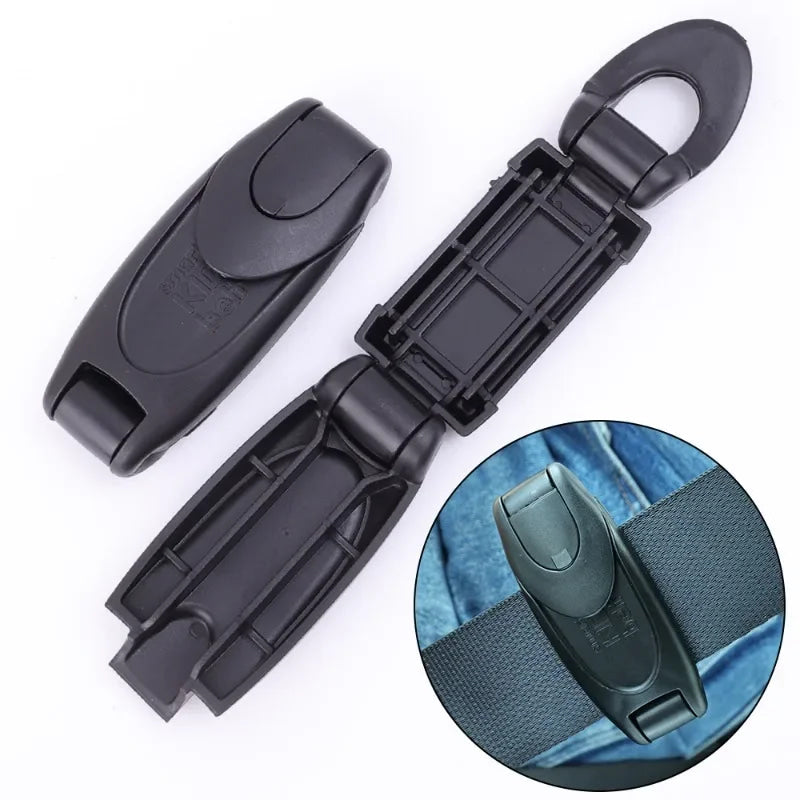 Clip Seatbelt Stopper Adjuster Clip To Relax Shoulder Neck Strap Clips Car Accessories