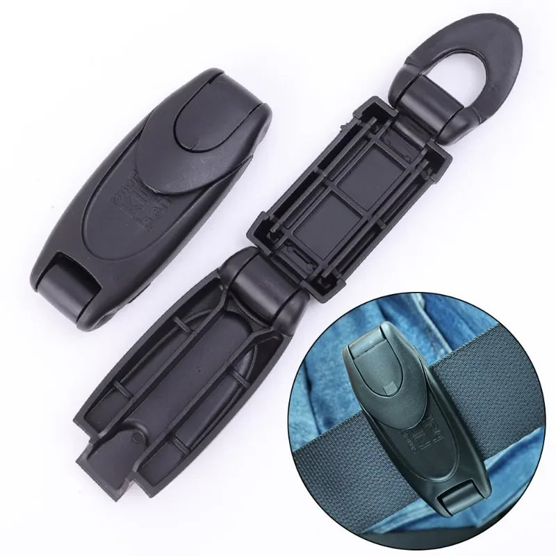Clip Seatbelt Stopper Adjuster Clip To Relax Shoulder Neck Strap Clips Car Accessories