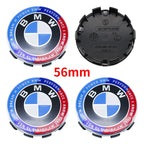 4Pcs 56mm 68mm Carbon Fiber Wheel Center Hub Caps 50th Anniversary Emblem for BMW M Power X5 E46 E90 F10 F30 G20