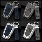Car Key Case Bag Cover Shell For Toyota CHR Prado 2017 2018 Prius Camry Corolla RAV4 2017 2018 2019 2020 Protector Accessories