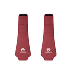 Leather Car Headrest Cover Front Rear Seat Pillow Protective Set For Nissan Sylphy N7 Teana Qashqai Note J10 J11 Navara Juke GTR