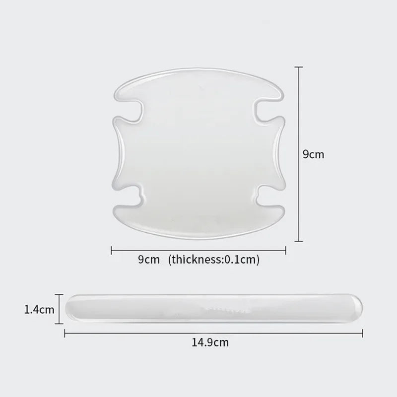 For BMW M M3 M5 X1 X3 X5 X6 E90 E91 E92 E93 M3 E60 Car Door Bowl Handle Protector Stickers Transparent Anti-scratch Film