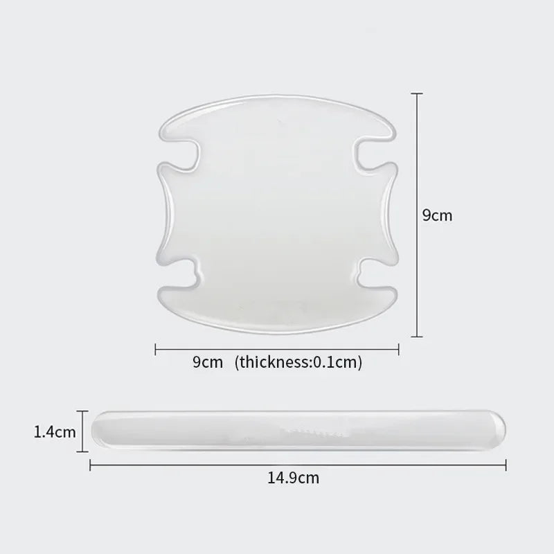 For BMW M M3 M5 X1 X3 X5 X6 E90 E91 E92 E93 M3 E60 Car Door Bowl Handle Protector Stickers Transparent Anti-scratch Film