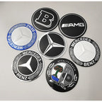 56mm 60mm 65mm 75mm Car Wheel Center Hub Caps Cover Rim Exterior Sticker For Mercedes Benz A B C E Class GLC GLK GLE GLA CLA GLB