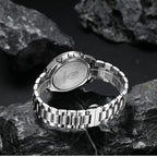New Men Watch Calendar Business Quartz Watches Mens Top Brand Luxury Sport Waterproof Luminous Stainless Steel Man Wristwatches