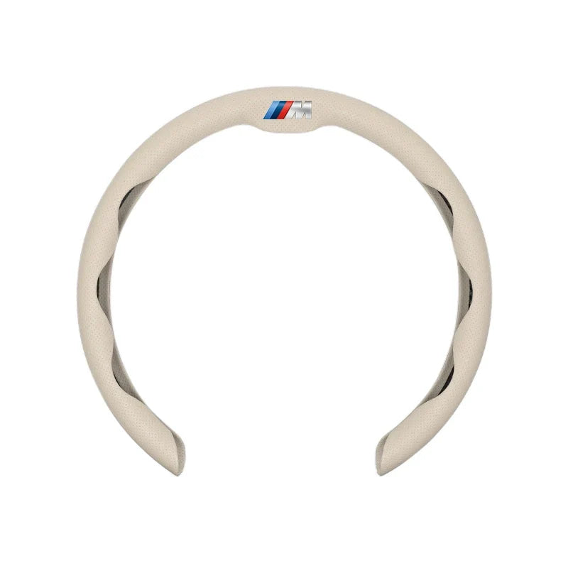 Perforated Breathable Leather Car Steering Wheel Cover Accessories For BMW E90 G80 M3 G30 M5 F82 F83 F20 F21 G42 F95 F96 G06 G07