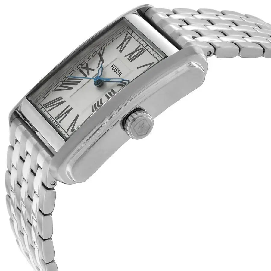 Fossil | Carraway Quartz Silver Dial Watch FS6008
