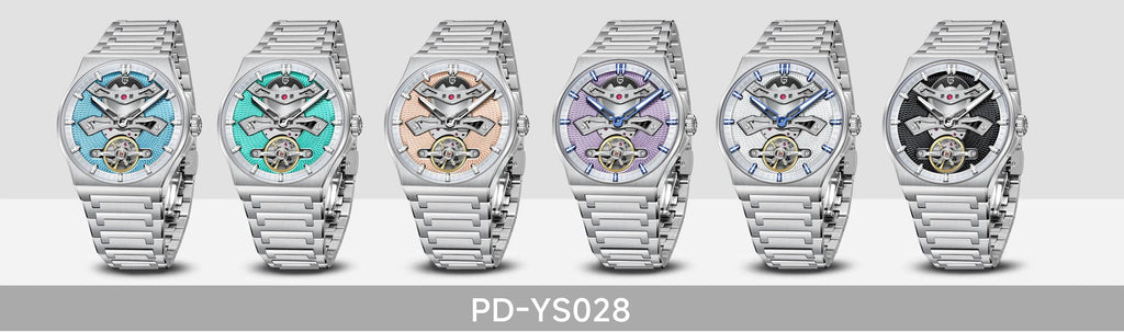 PAGANI DESIGN New 42MM Hollow Tourbillon Luxury Men Mechanical Watch Sapphire Glass Automatic Watches For Men Relojes hombres