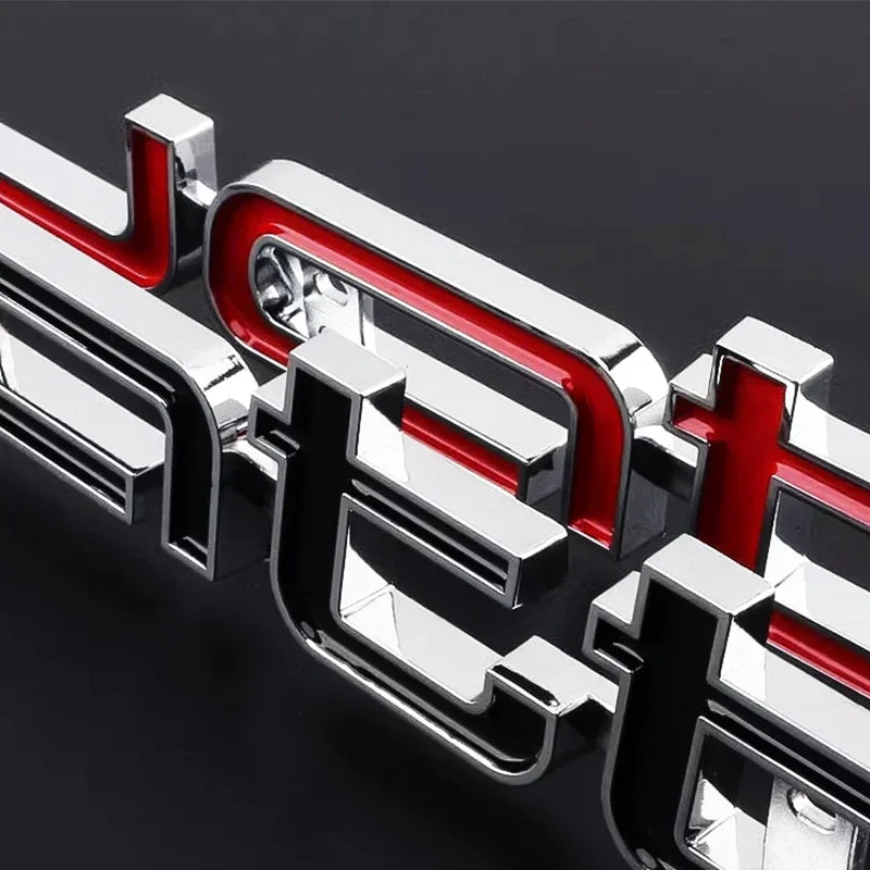 3D ABS Quattro Badge Car Front Grille Emblem Auto Head Hood Decoration Accessories for Audi S A3 A4 B8 8P 8V B6 A5 A6 C7 Q5 B9 R