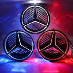 Car Front Emblem Grill Light Led Grille Badge for Mercedes Benz W166 W176 W204 W207 W212 W218 W245 W251 W463 Auto Accessories