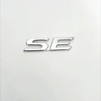 3D Metal SE XSE Logo Rear Trunk Emblem Badge Decals Sticker For Toyota Camry Sienna Highlander Corolla Car Styling Accessories