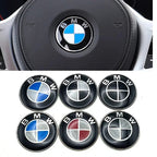 45mm Car Steering Wheel Badge Emblem Sticker Auto-Styling For BMW E36 E46 E53 E90 E60 E61 E93 E87 X1 X3 X5 X6 F30 F20 F10