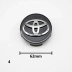 4Pcs 57/62mm Car Wheel Center Hub Caps For Toyota Rav4 Aygo Yaris Corolla Camry Car Tire Center Decoration Stickers Accessories