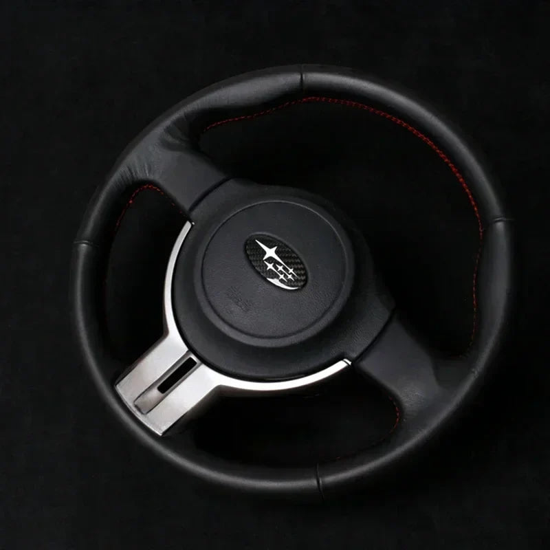 2025 New Car Steering Wheel Center Emblem Badge Sticker for Subaru Subaru Outback Legacy Impreza Forester XV Tribeca STI WRX BRZ