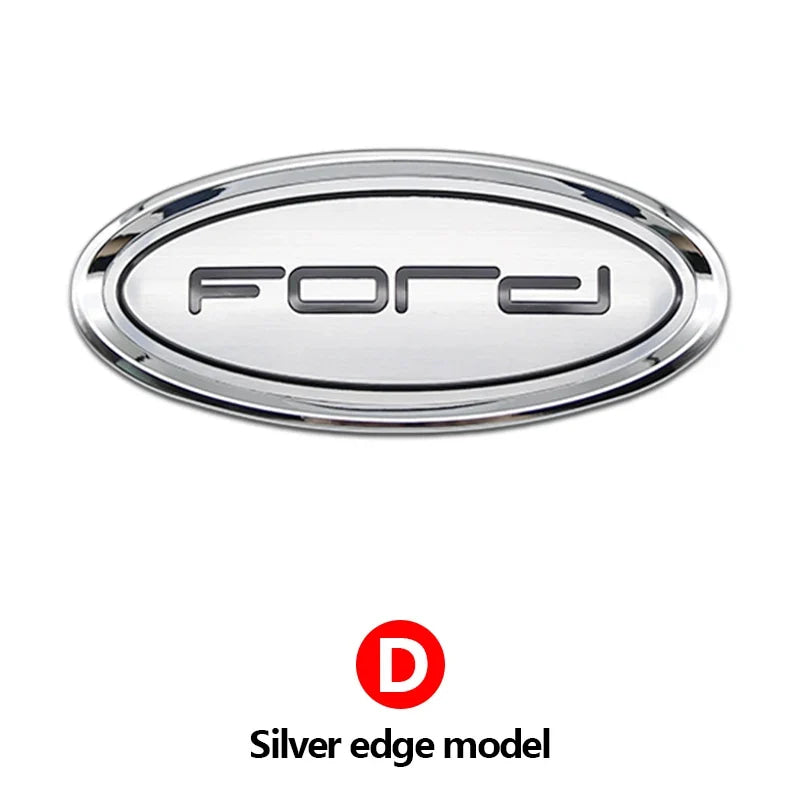 Ford Letter Badge Car Emblem Badge Sticker Front Hood ABS Rear Trunk Tailgate For Fiesta Ranger Mondeo Focus Escape Kuga Edge
