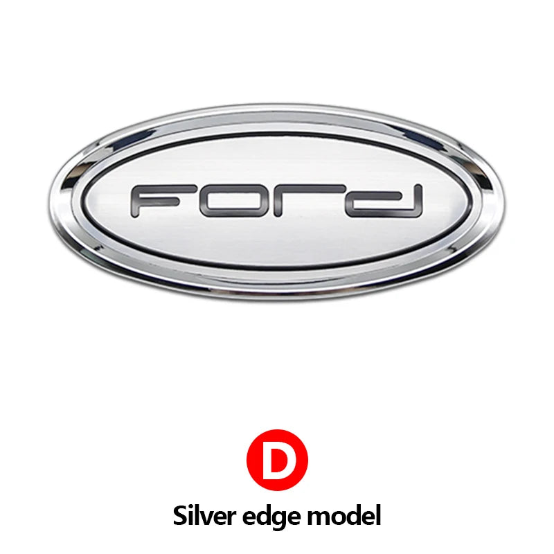 Ford Letter Badge Car Emblem Badge Sticker Front Hood ABS Rear Trunk Tailgate For Fiesta Ranger Mondeo Focus Escape Kuga Edge