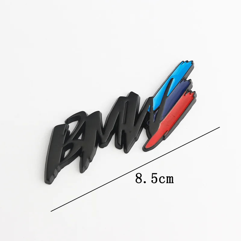 Metal BMW Badge Stickers Body Trunk Decoration Accessories For BMW M Power Performance E90 E91 E92 E93 X1 X3 X5 X6 M3 M5 F18 E63