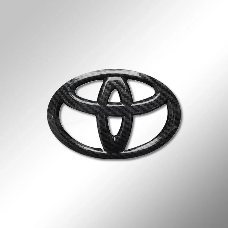 1PCS ABS Toyota Logo Car Emblem Steering Wheel Sticker For Toyota Hilux Prius Avensis Auris Verso Corolla Camry Auto Accessories