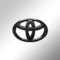 1PCS ABS Toyota Logo Car Emblem Steering Wheel Sticker For Toyota Hilux Prius Avensis Auris Verso Corolla Camry Auto Accessories