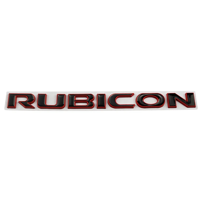 Car Metal Body Logo Decals Badge Emblems Sticker For Jeep Wrangler Rubicon Unlimited 4x4 JK JL JT 2021 2022 2023 2024 Parts