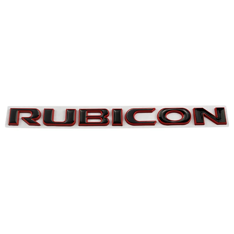 Car Metal Body Logo Decals Badge Emblems Sticker For Jeep Wrangler Rubicon Unlimited 4x4 JK JL JT 2021 2022 2023 2024 Parts