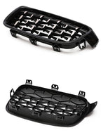 Kidney Front Racing Grille Chrome Black Silver Points Diamond Style Grill For BMW 3 Series F30 F31 2012-2019 320i 328i 330i 340i