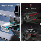 Soporte de teléfono móvil para coche, montaje de Clip de ventilación de aire, soporte para teléfono inteligente, GPS, dispositivos móviles de 4,7-6,7 pulgadas