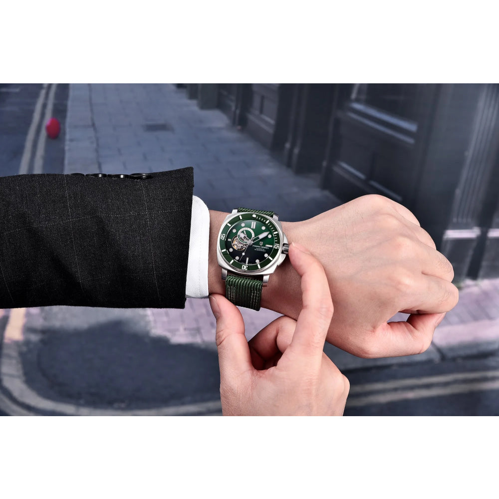 PAGANI DESIGN 2026 New NH39 Sports Automatic Men's Mechanical Watch Sapphire Stainless Steel 200m Waterproof Sports Reloj Hombre