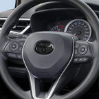 1Pc ABS Steering Wheel Emblem Badge Sticker for Toyota Hilux Prius Avensis Auris Corolla Camry Interior Car Decorate Accessories