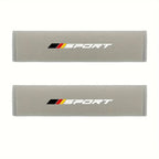2 Pcs Soft and Comfortable Car Seat Belt Cushions, Personalized and Fashionable Seat Belt Cushions, Suitable for Vehicle Use