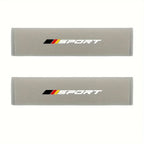 2 Pcs Soft and Comfortable Car Seat Belt Cushions, Personalized and Fashionable Seat Belt Cushions, Suitable for Vehicle Use