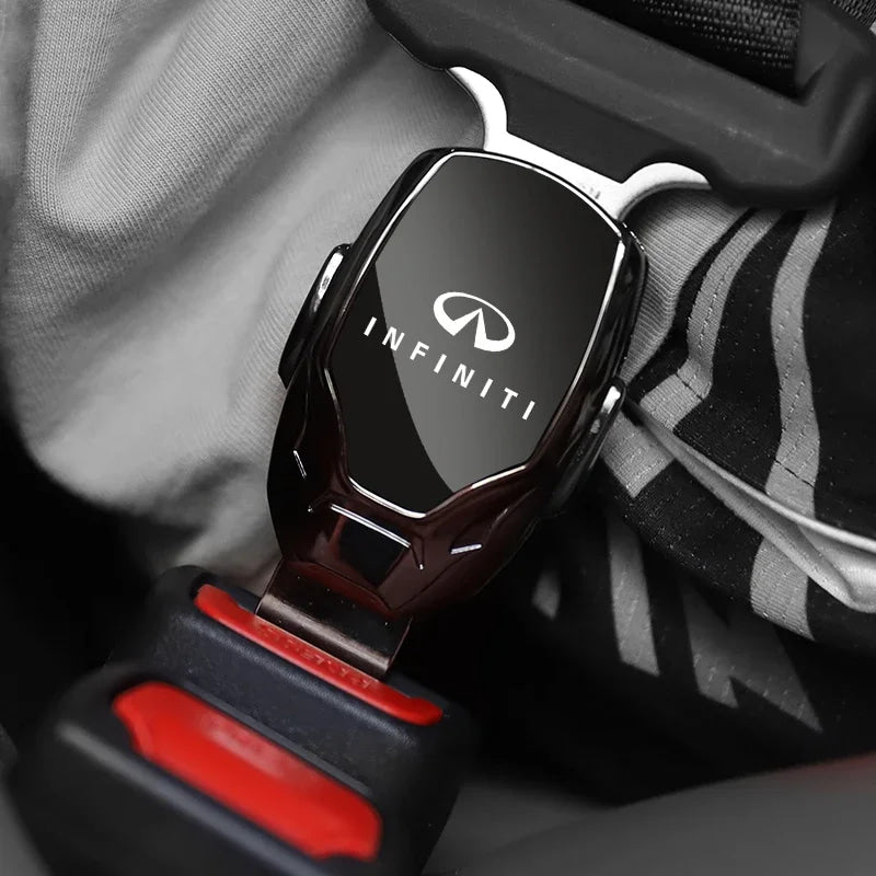 Metal Car Seat Belt Clip Extension Plug Seatbelt Extender Accessories for INFINITI FX35 Q50 G35 QX70 G37 Q30 QX56 I30 M35 FX37
