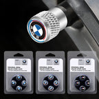 QMM-8685 Car Aluminum Wheel Tire Valve Stem Caps Airtight Covers For BMW M 50th Anniversary Celebration E46 E90 E60 F30 E39 E36