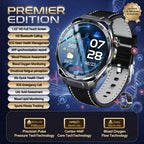 2026 New ECG AI Health Smartwatch for Men 1.53"AMOLED BP/Heart Rate Monitor BT Call IP68 Waterproof Smart Watch for Android IOS