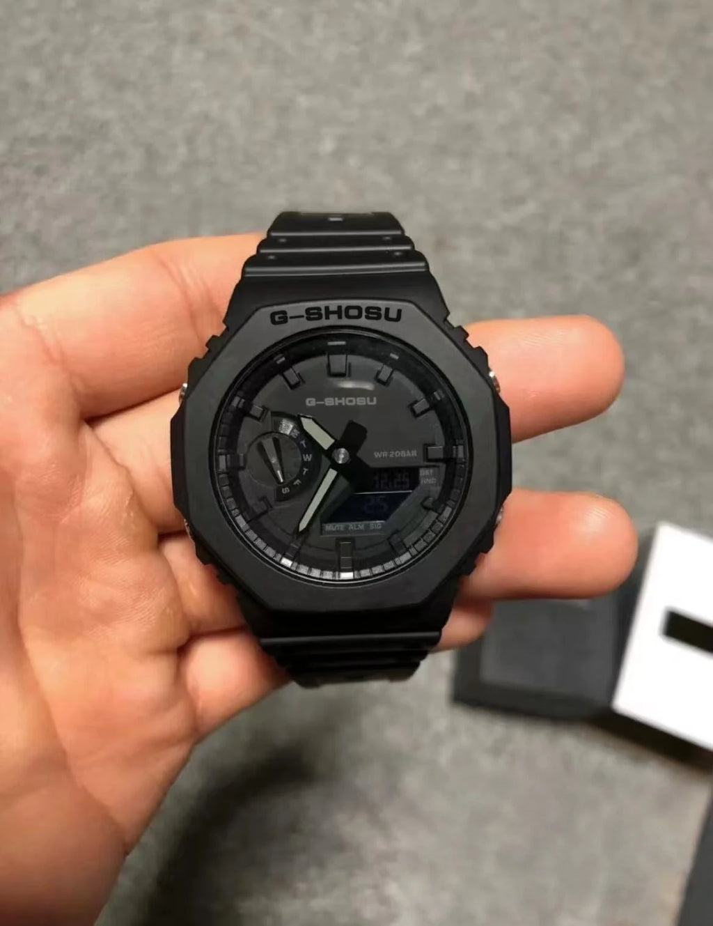200  Detachable Strap Full-Featured Sports Digital Electronic Watch LED Dual Display