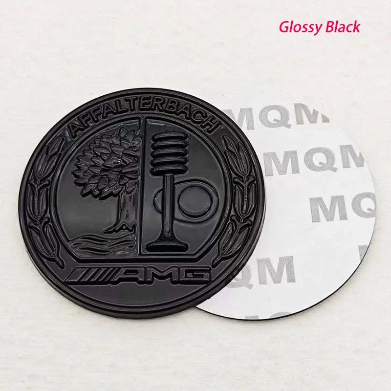 Car 3D Metal Door Windows Body Rear Trunk Emblem Sticker For Mercedes Benz AFFALTERBACH AMG LOGO C180 E320 A200 CLA CLK CLS ML