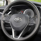 3D ABS Steering Wheel Emblem Cover Logo Badge Sticker for Toyota Corolla RAV4 Prius CHR Yaris Avensis Camry Auris Verso Accessor