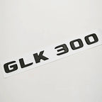3D ABS Car Logo 4 Matic GLK220 GLK300 GLK350 Emblem Letters Sticker Rear Trunk Badge for GLK W204 X204 GLK220 GLK300 GLK350