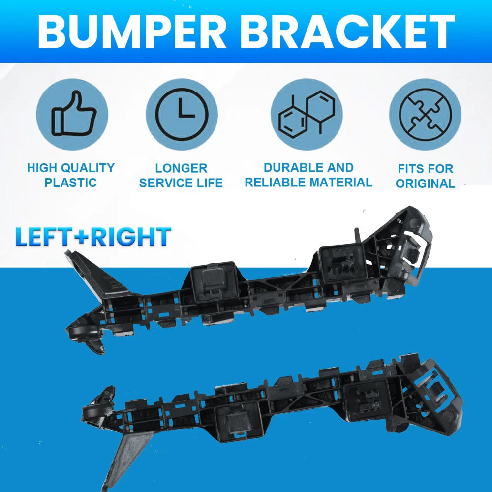 Front Bumper Retainer Bracket Left Right Pair Beam Mount Support For Honda Fit/Jazz 2015 2016 2017 2018 2019 2020 71198-T5A-000
