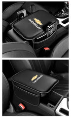 Leather Car Armrest Box Pad Auto Armrest Mat High Quality Accessorie For Chevrolet Camaro Colorado Cobalt Beat Groove Volt Trax